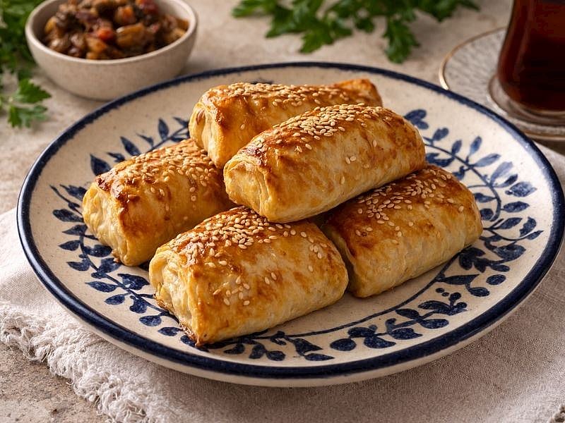PATLICANLI ÇITIR BÖREK TARİFİ