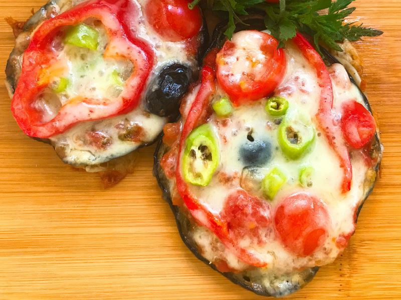 Patlıcanlı Pizza
