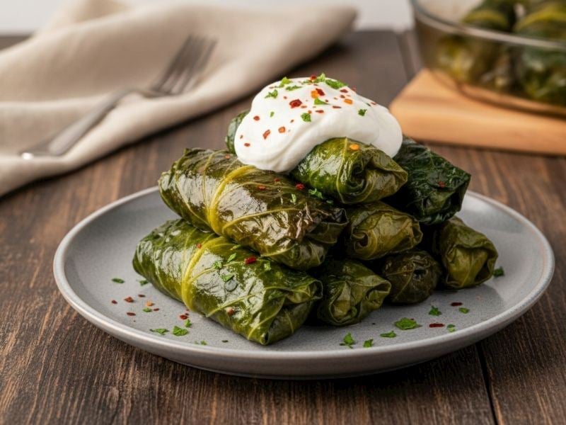 Pazılı Lor Dolması Tarifi