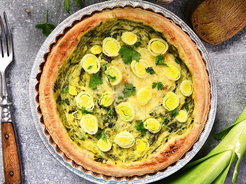 Pırasalı Kiş Tarifi