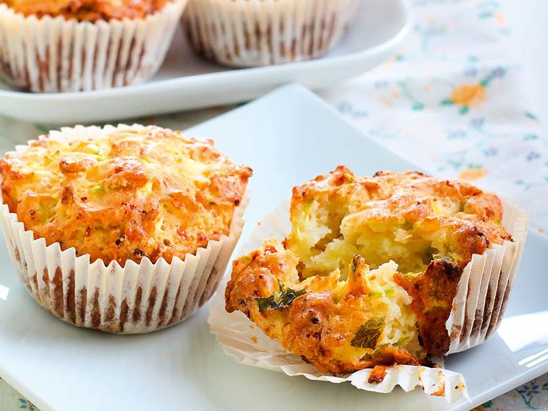 Pırasalı Ve Peynirli Muffin Tarifi 
