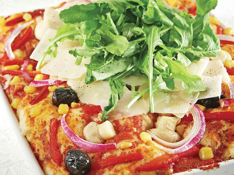 Rokalı Peynirli Pizza Tarifi Rokalı Peynirli Pizza Nasıl Yapılır? Lezzet