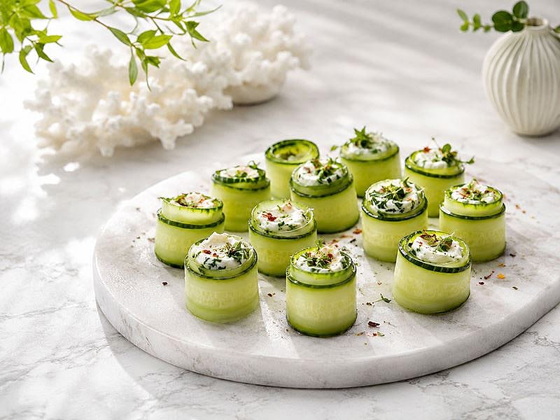 Salatalık Rolls Tarifi