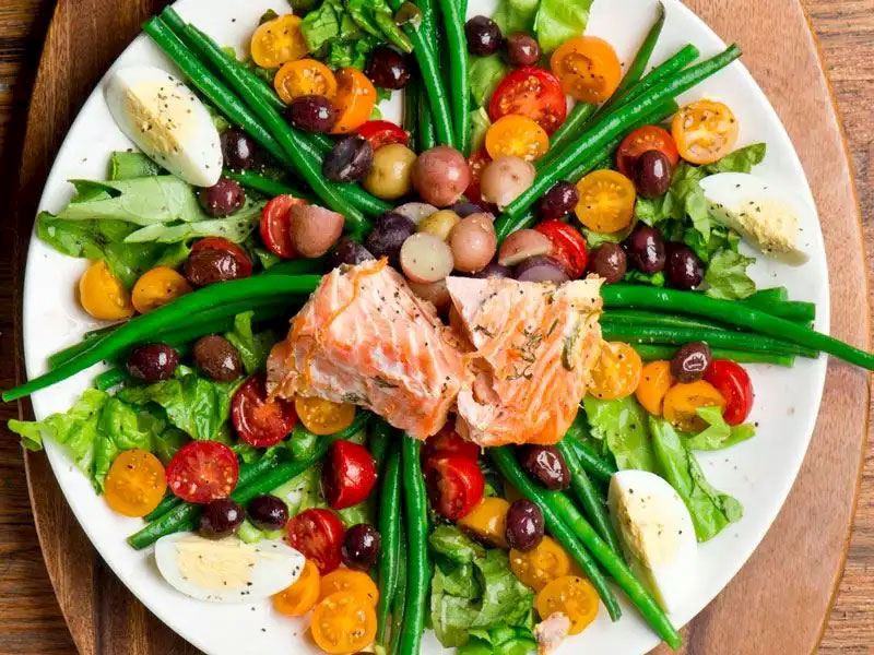 Salmon Niçoise Salad