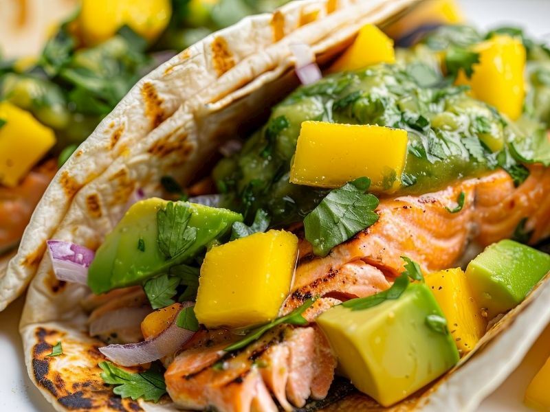 Salmon Tacos