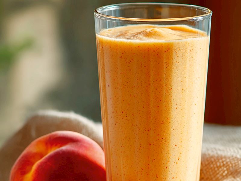 Şeftalili Zencefilli Smoothie