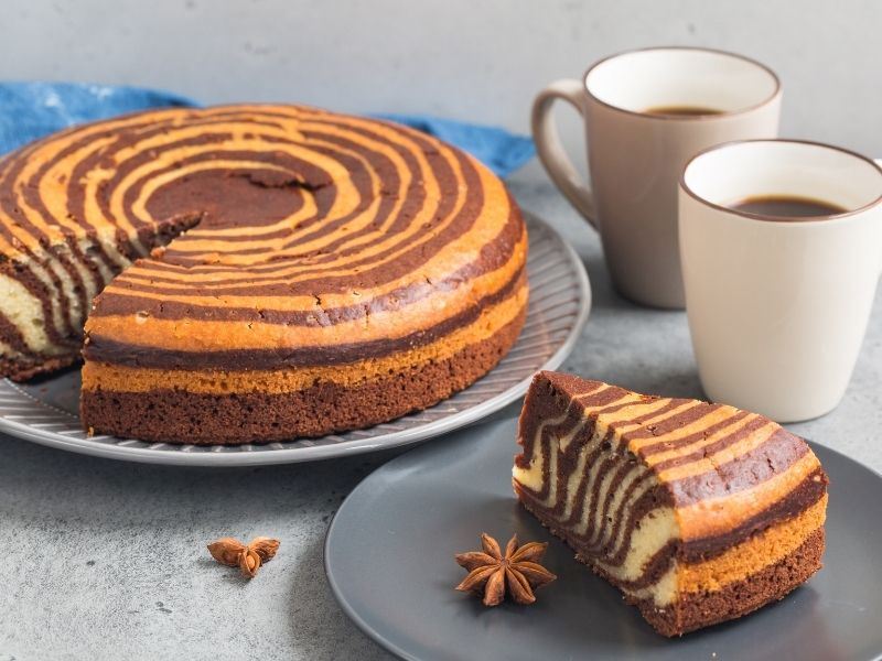 Sodalı Zebra Kek Tarifi