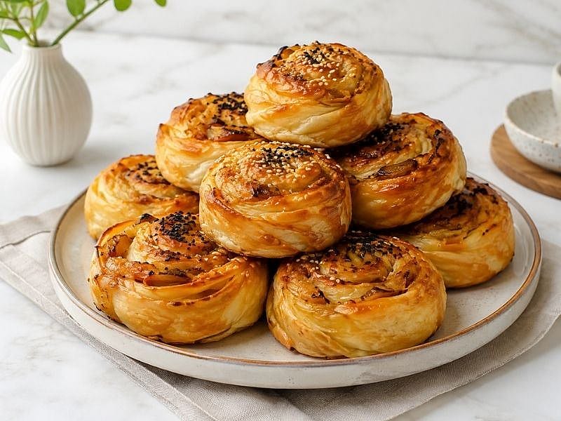 SOĞANLI KAT KAT BÖREK TARİFİ