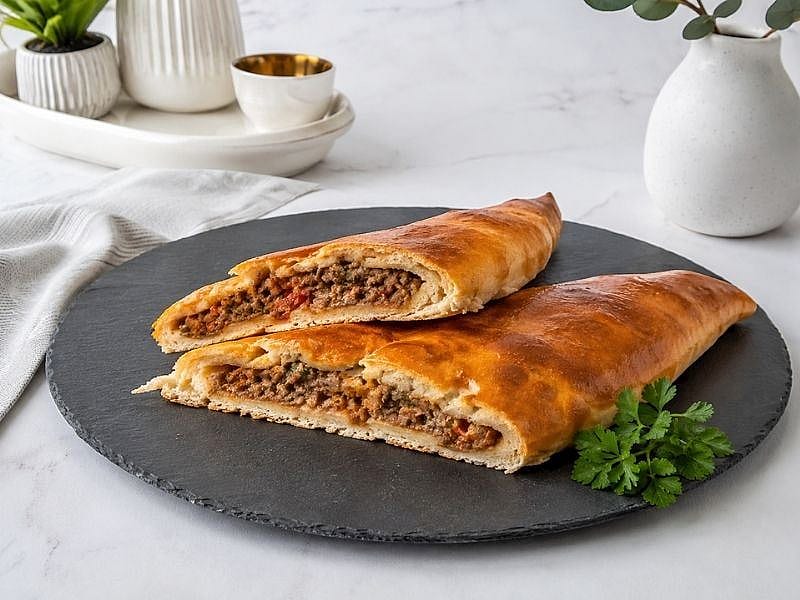 TAŞ FIRIN TADINDA KIYMALI KAPALI PİDE TARİFİ