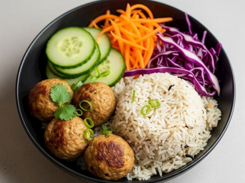 Tavuk Köfte Bowl