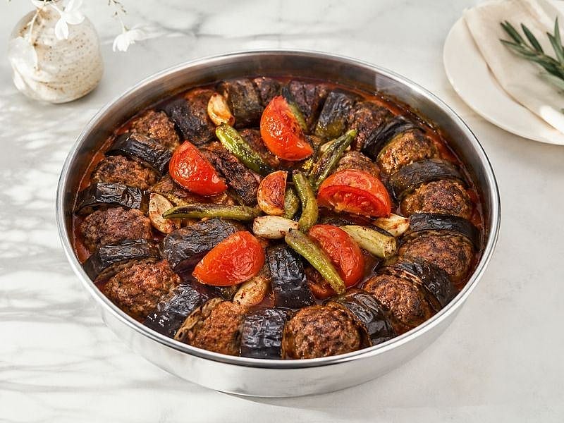 Tepside Patlıcan Kebabı Tarifi