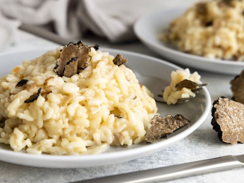 Trüf Mantarlı Risotto
