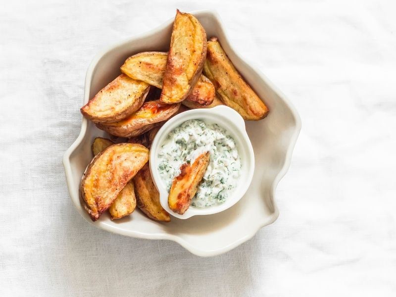 Tzatziki Soslu Patates