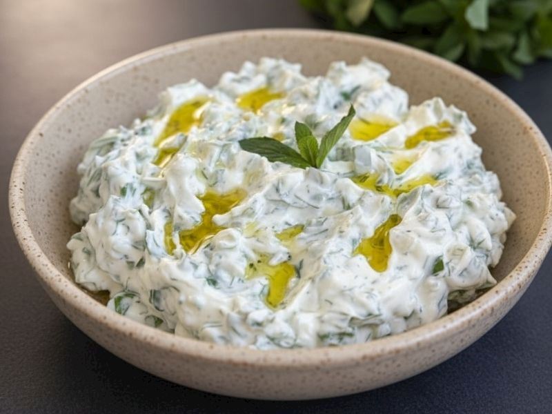 Yoğurtlu Roka Salatası Tarifi
