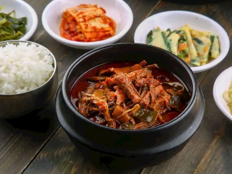 Yukgaejang (Spicy Beef Soup)