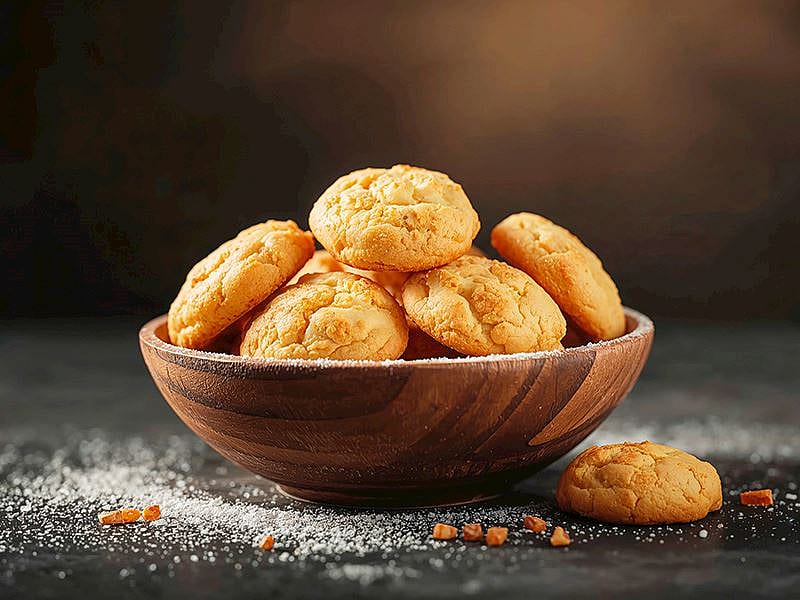 Yüksek Proteinli Lor Kurabiyesi