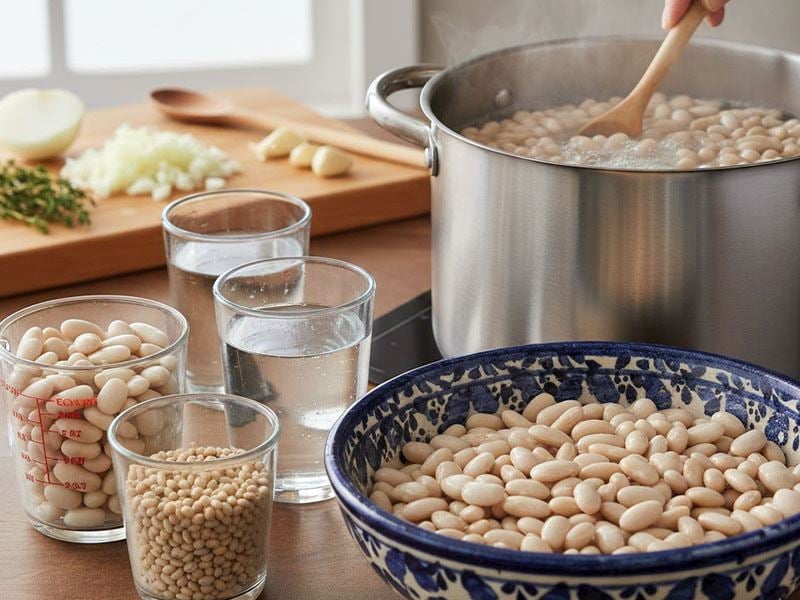 1 Bardak Fasulyeye Kaç Bardak Su Konulur?