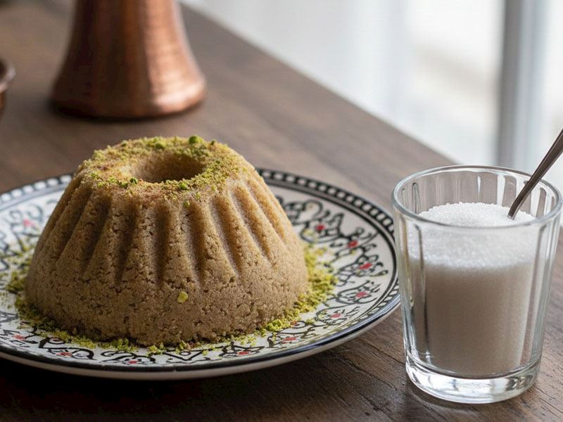 1 Bardak Un Helvasına Ne Kadar Şeker Konur?