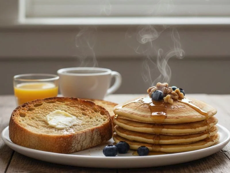 1 Dilim Ekmek Kaç Pankek Eder?