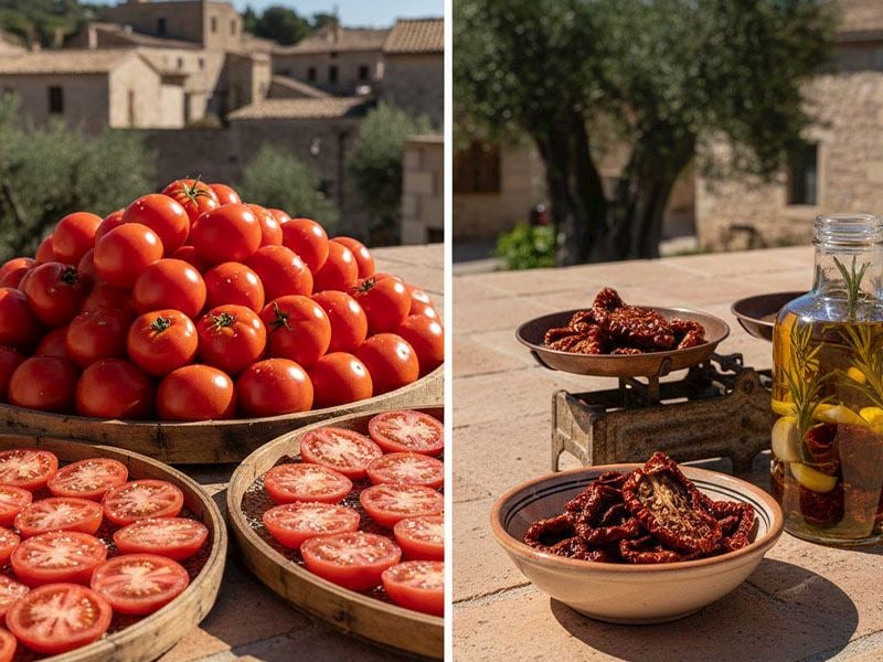 1 Kg Taze Domatesten Kaç Kg Kuru Domates Çıkar?