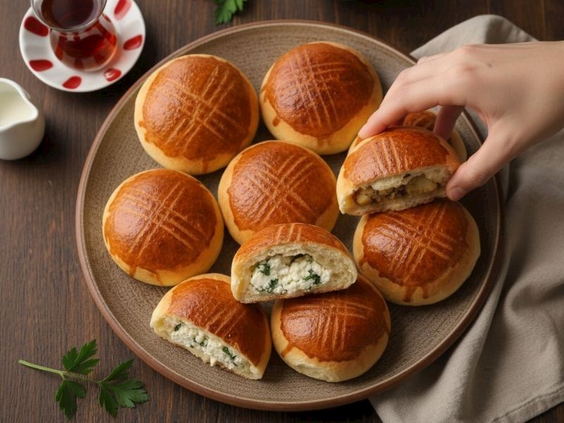 10 Dakikada Pamuk Gibi Poğaça Tarifi