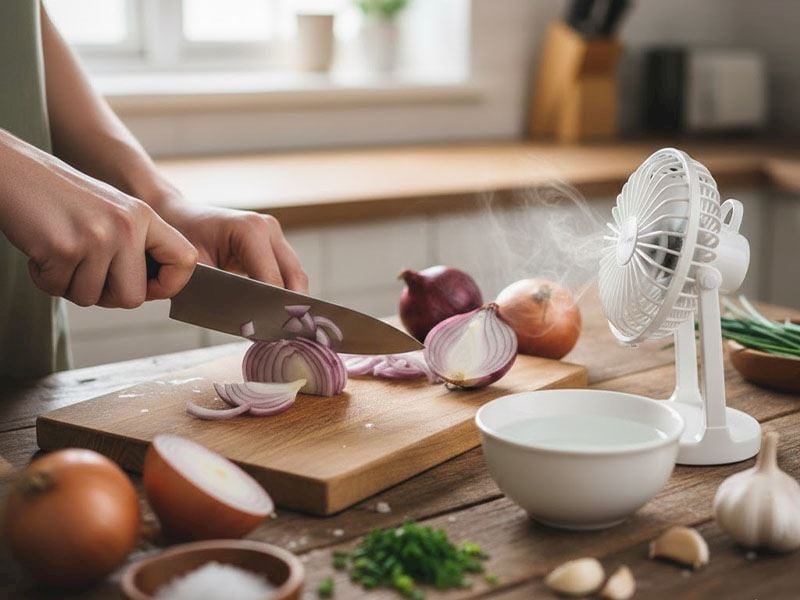 5 Ayrı Anne Taktiği ile Soğan Doğrarken Ağlamaya Son!