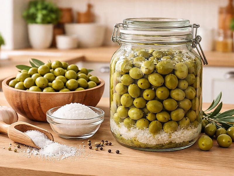 5 Litrelik Bidona Yeşil Zeytin İçin Ne Kadar Tuz Konur?