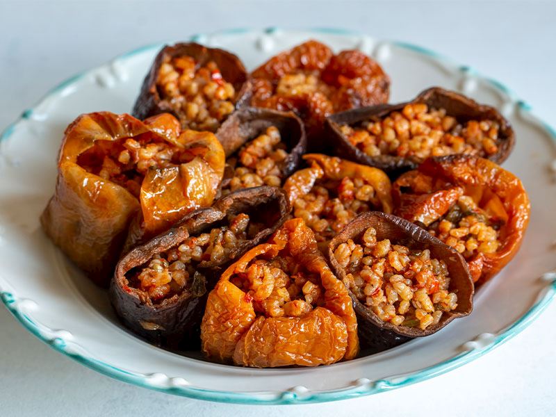 50 Tane Kuru Patlıcana Ne Kadar Pirinç Konur?