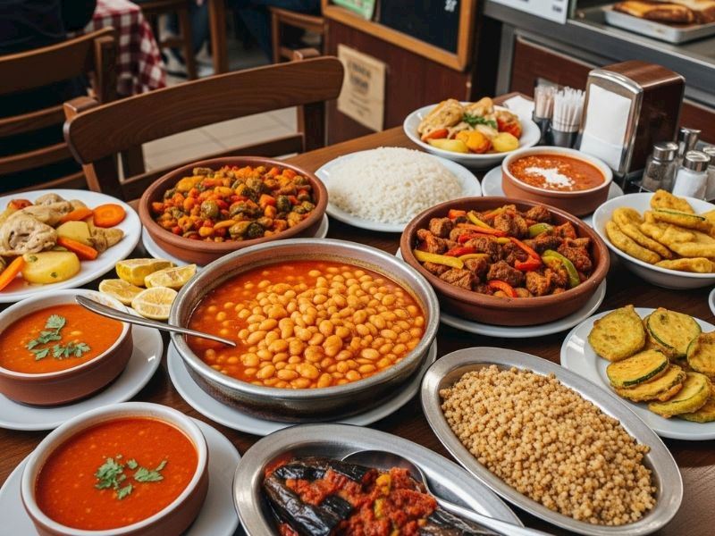 9 Çeşit Esnaf Lokantası Yemeği