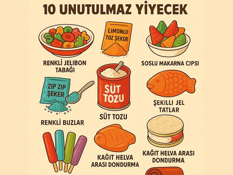 90’lardan Bugüne Gelemeyen 10 Yiyecek