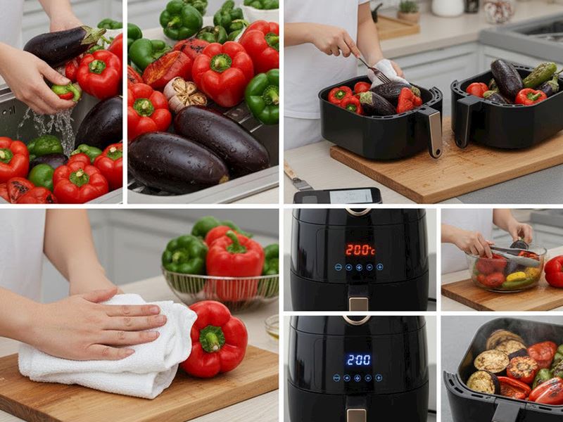 Airfryerda Sebze Közlenir Mi?