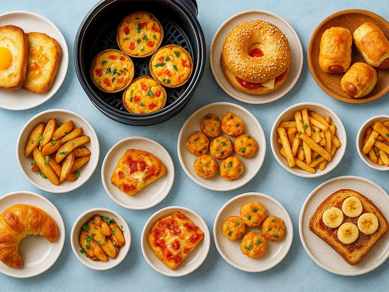 Airfryer’da Yapılabilecek 10 Pratik Kahvaltı Tarifi