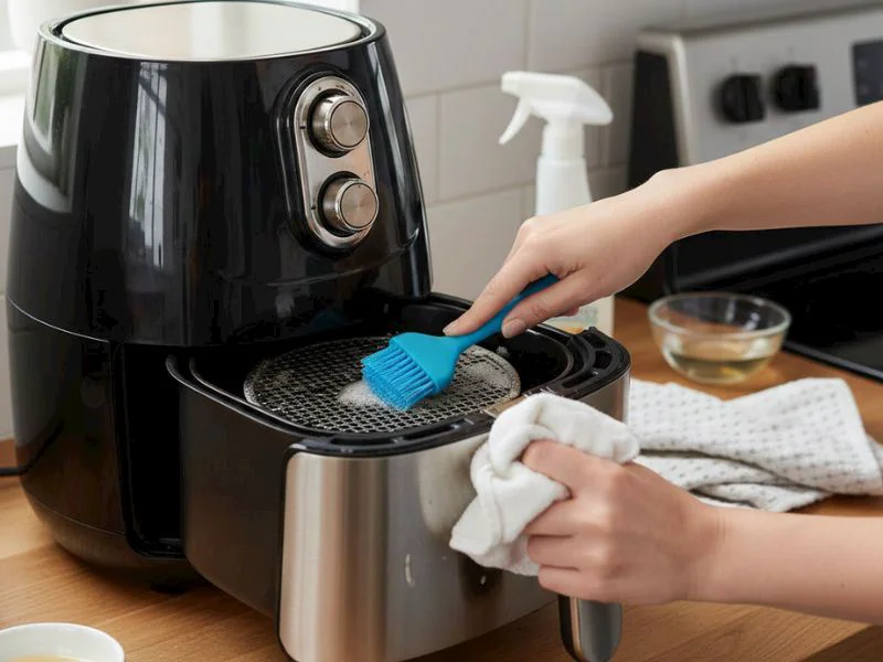 Airfryer'ı Temizlerken Yapılmaması Gereken 5 Hata