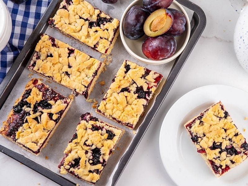 Alman Tatlısı Zwetschgenkuchen mit Streuseln Nasıl Yapılır? 