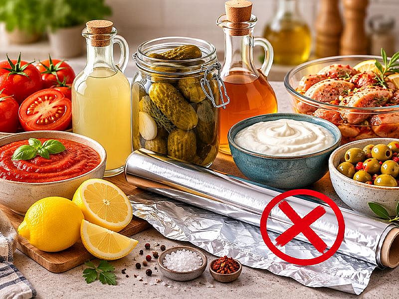Alüminyum Folyoyla Temas Ettirilmemesi Gereken 7 Yiyecek
