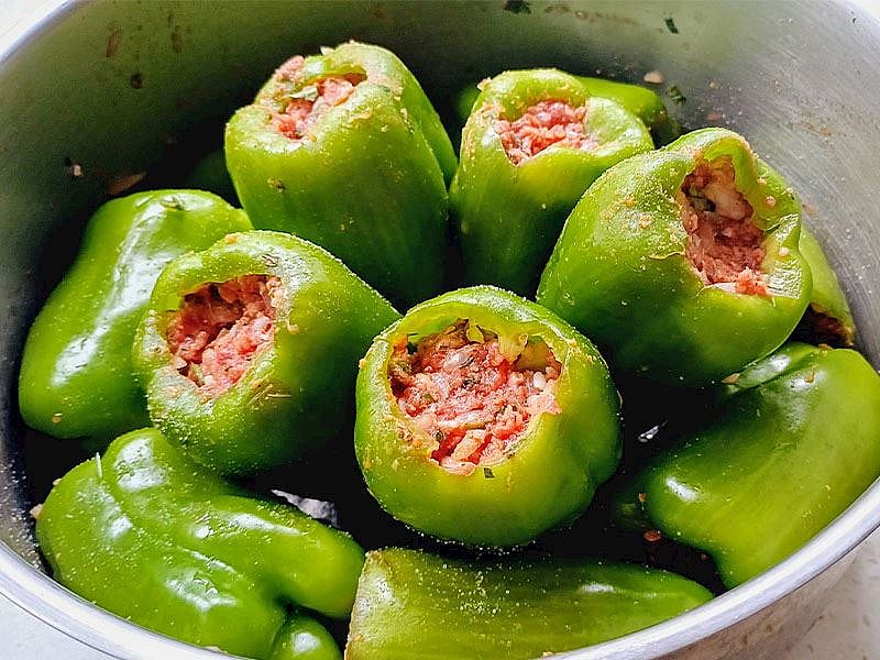 Artan Kıymalı Biber Dolmasının İçi Buzlukta Saklanabilir Mi?
