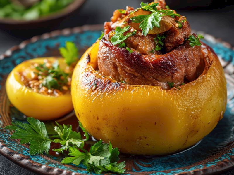 Ayva Dolmasının Kabuğu Soyulur Mu?