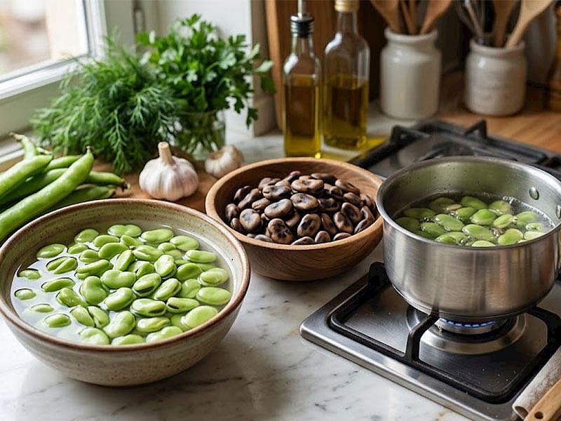Bakla Haşlarken Neden Kararır?