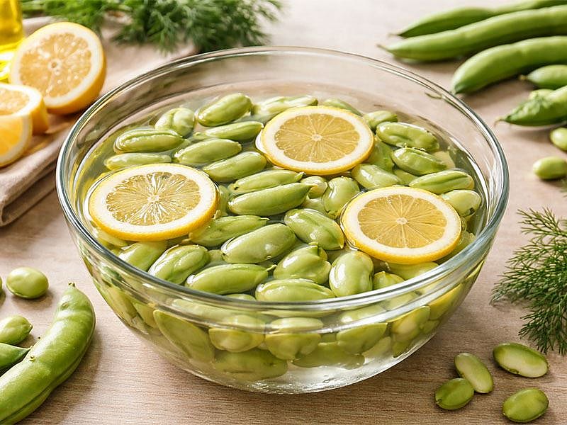 Bakla Neden Limonlu Suda Bekletilir?