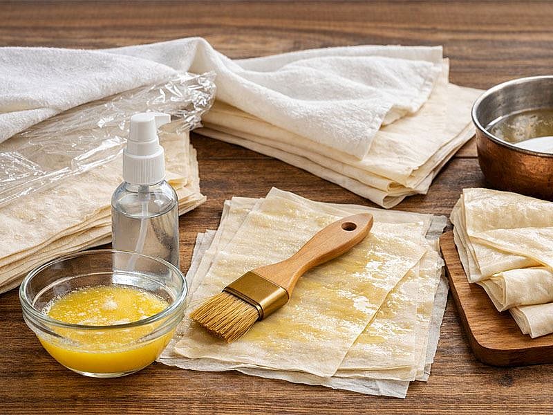 Baklava Yufkasının Kurumaması İçin Ne Yapmalı?