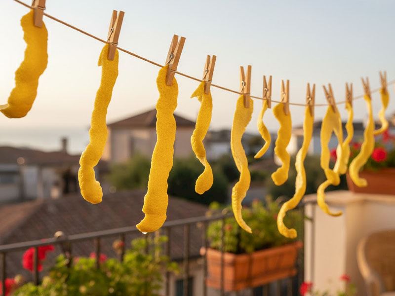 Balkonunuza Asacağınız Bir Parça Limon Kabuğu Her Şeyi Değiştirecek