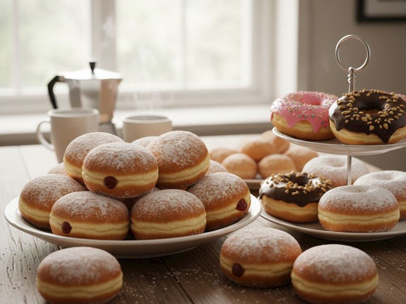 Berliner ve Donut Arasındaki Fark Nedir?