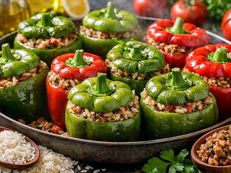 Biber Dolmasına Kişniş Konur Mu?