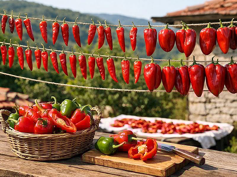 Biber Kuruturken Çürümemesi İçin Ne Yapmak Lazım?
