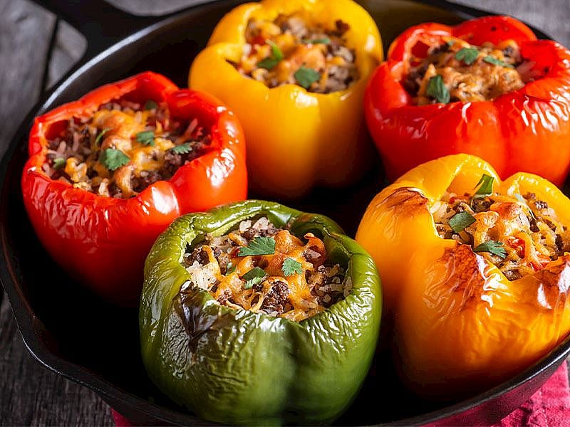 Bir Kilo Dolmalık Bibere Ne Kadar Pirinç Konur?