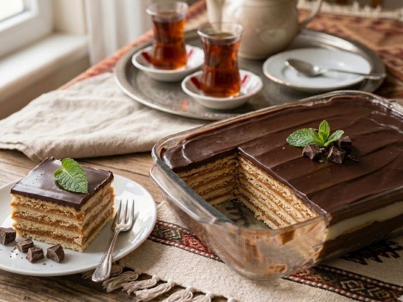 Bisküvili Pasta Yaparken Bisküviler Islatılır Mı?