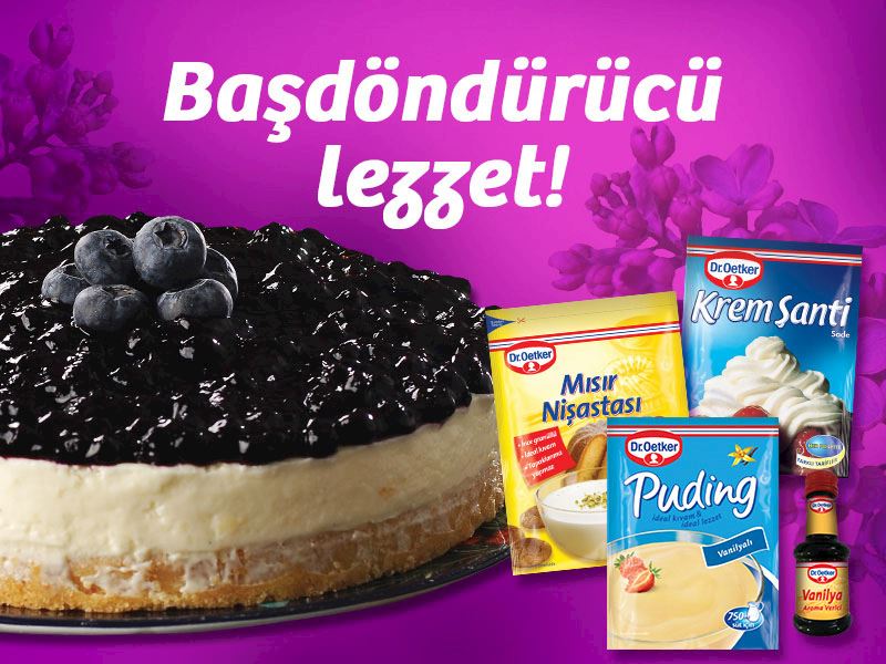 Blueberry’li Pasta’nın lezzeti baş döndürüyor