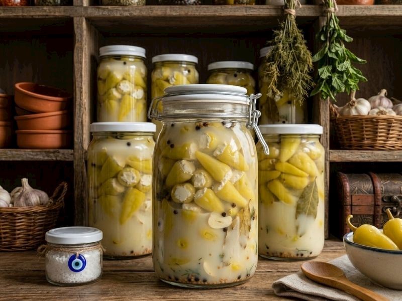 Boşnak Biber Turşusu Soka Nasıl Yapılır?