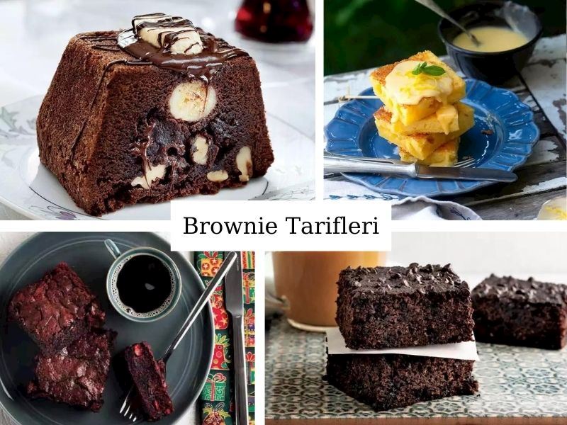Brownie Tarifleri: Kahvenin Eşlikçisi Olacak 14 Brownie Tarifi