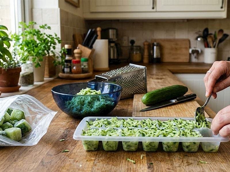 Bu Şekilde Saklanan Salatalıklar Bozulmuyormuş